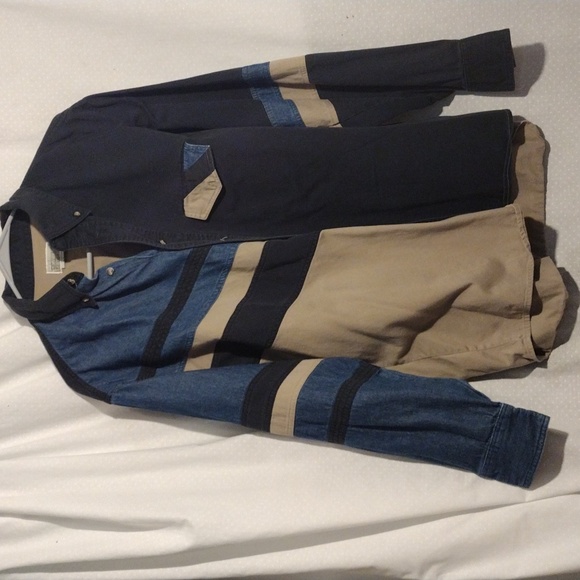 Men's Express Riders Button Down Shirt - Picture 1 of 2